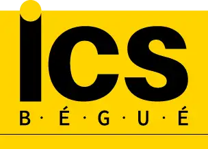 Logo officiel de l'ICS Bégué Lyon - École de la Finance, de l'Audit et de la Comptabilité